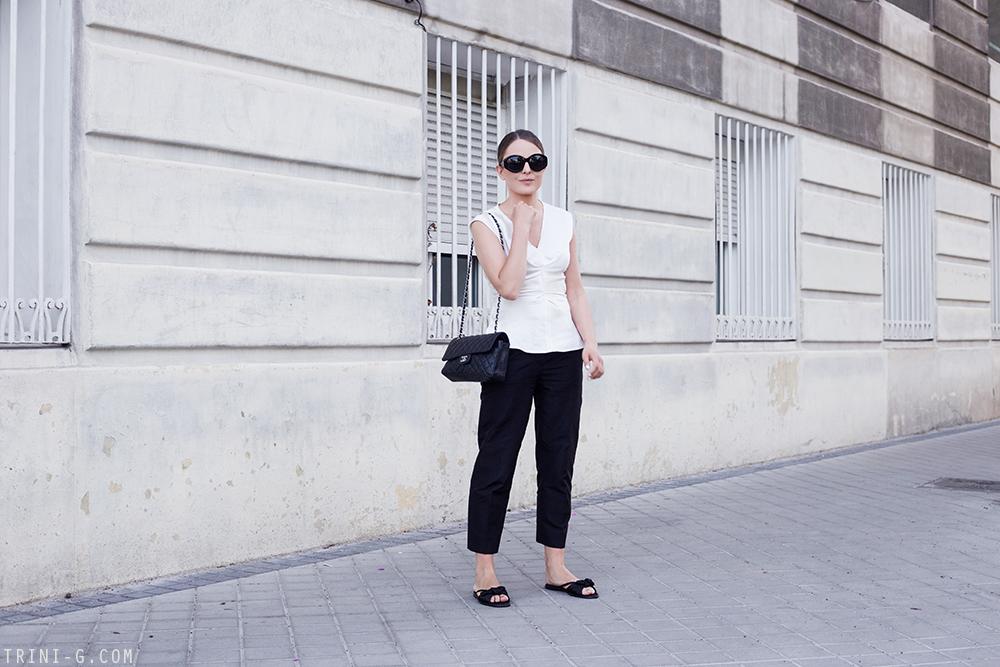 Trini |Isabel Marant top Prada trousers