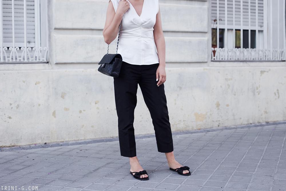 Trini |Isabel Marant top Prada trousers