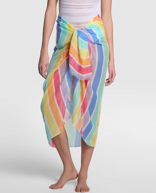 Pareos para tallas grandes a rayas