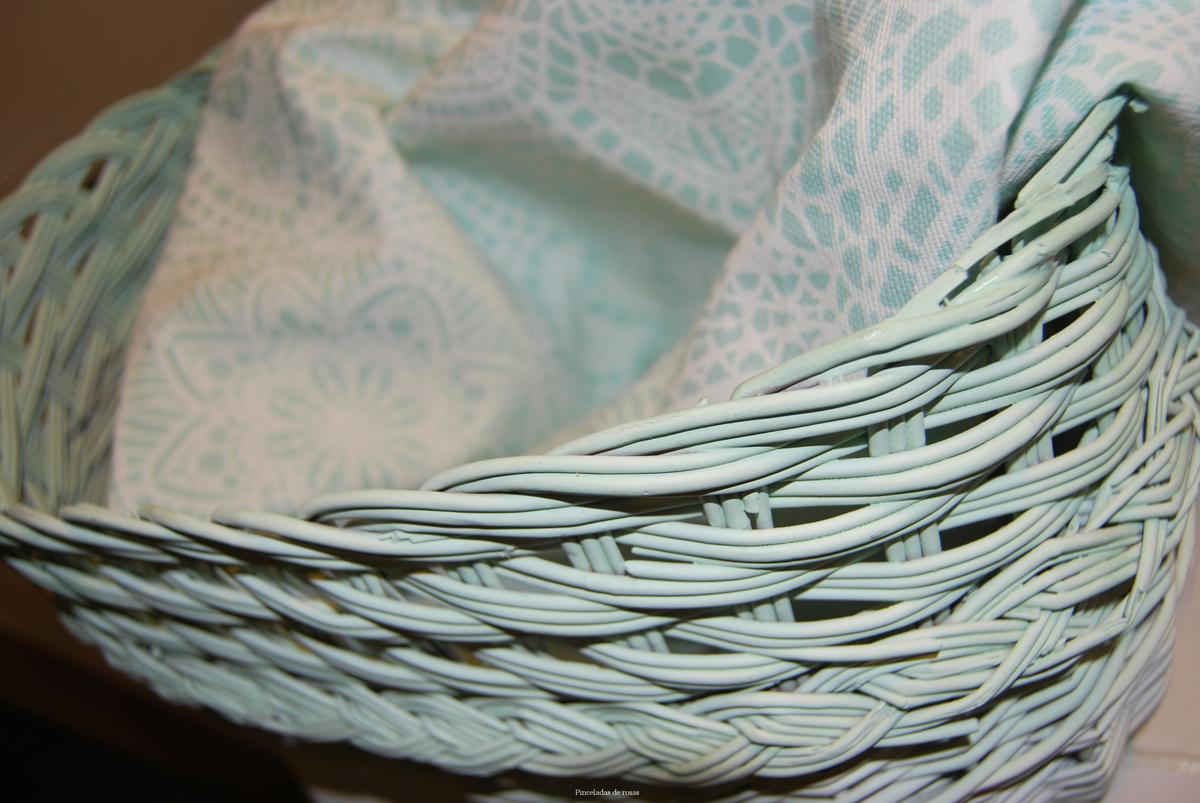 Cesta antigua... vieja...renovada!!!