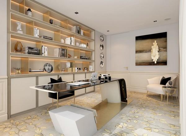 moqueta en el despacho