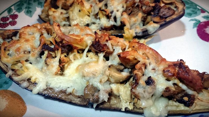 Gratinar berenjenas queso