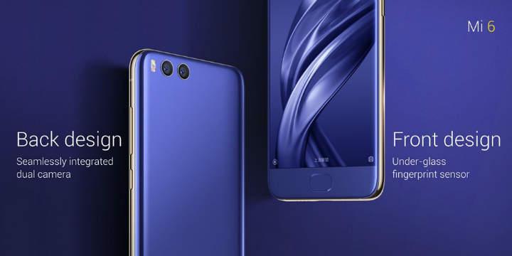 Xiaomi Mi6 especificaciones técnicas Snapdragon 835, 6GB de RAM, 64GB de almacenamiento o 128GB a elegir + doble cámara trasera de 12MP