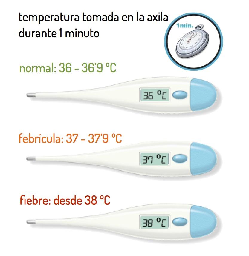 Fiebre, aprende a tomar bien la temperatura corporal Salud Fiebre, aprende a tomar bien la temperatura corporal Salud