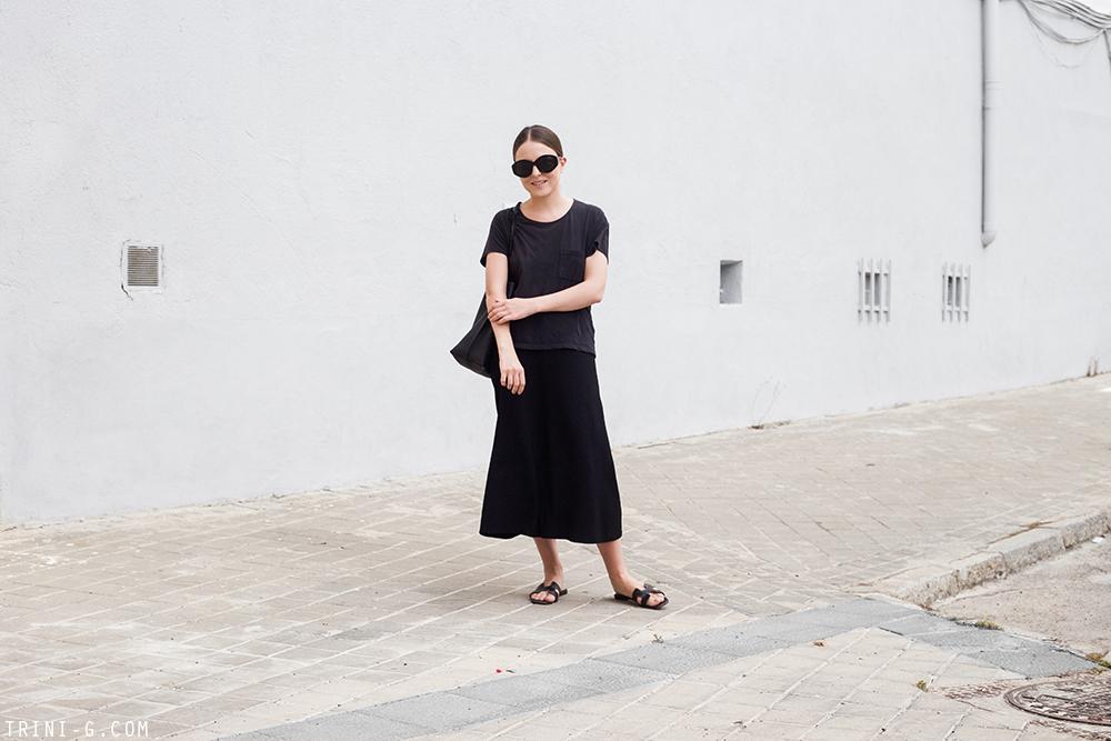 Trini | Acne Studios shirt The Row skirt