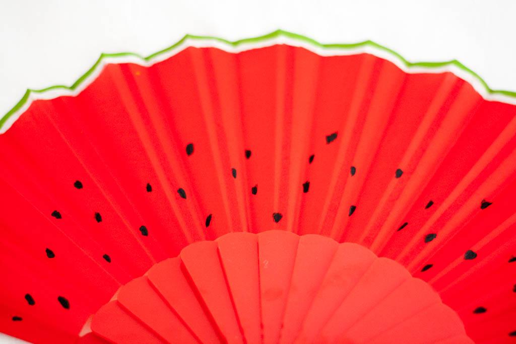 pintar abanicos a mano