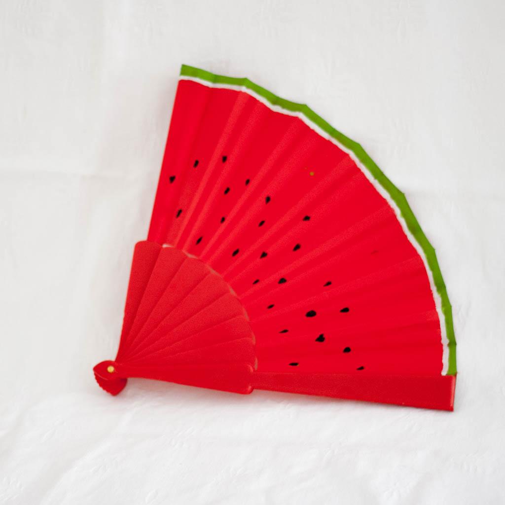 pintar abanicos a mano en casa