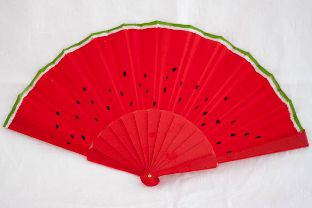 diy abanicos pintados a mano