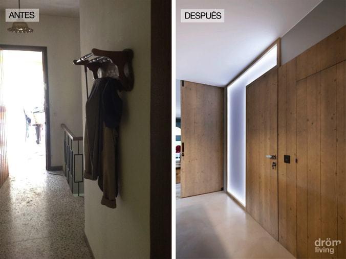 renovación de la bajada a la bodega