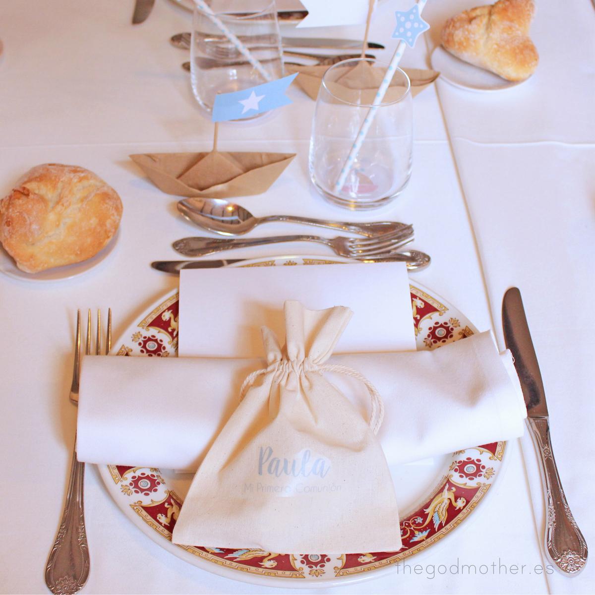 comunión marinera - comunion playa - decoración mesa comunión marinera niña