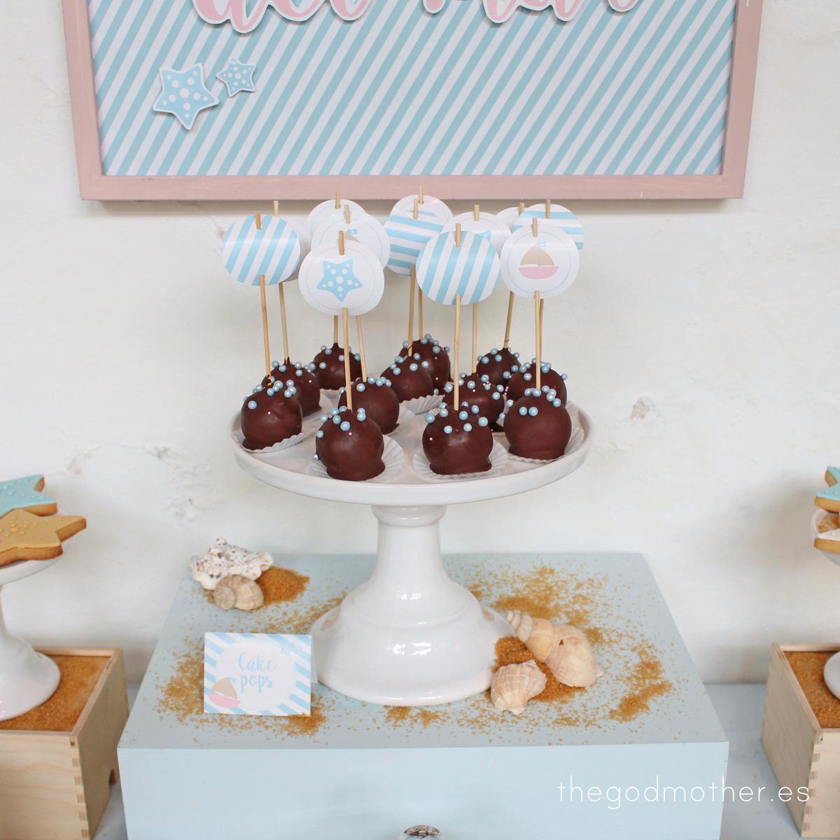 comunión marinera - comunion playa - mesa dulce temática bajo el mar 3