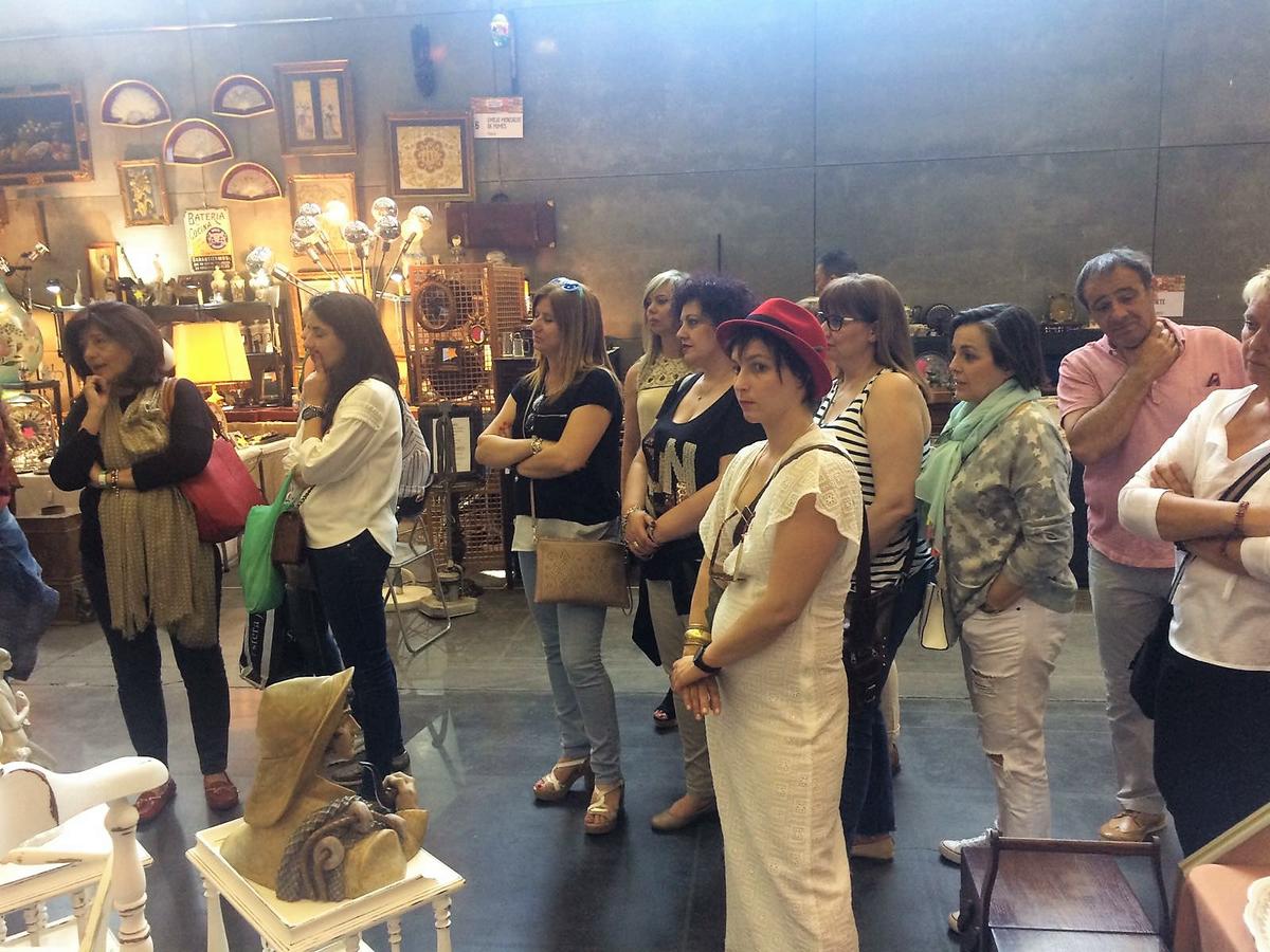 Chus Cano. Desembalaje Madrid. Visita