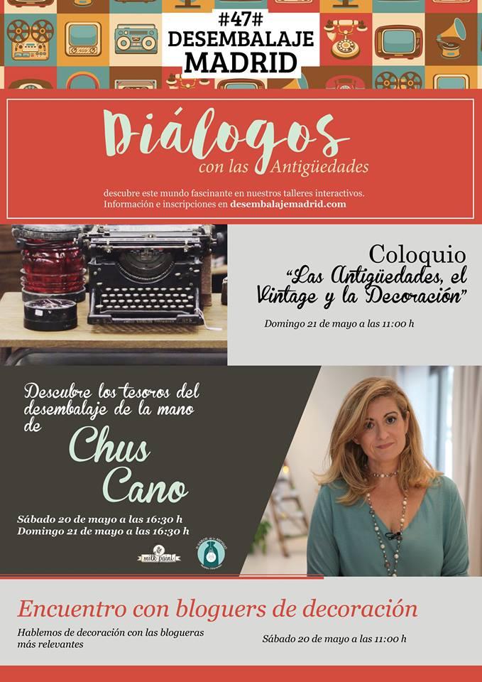 Diálogos con las Antigüedades, el vintage y la decoración. Chus Cano