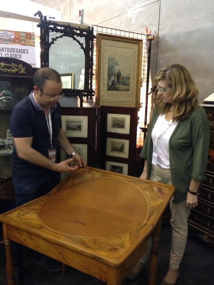 Mesa antigua. Visita guiada. Chus Cano