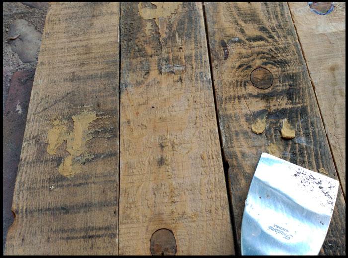 Aplicar masilla para madera