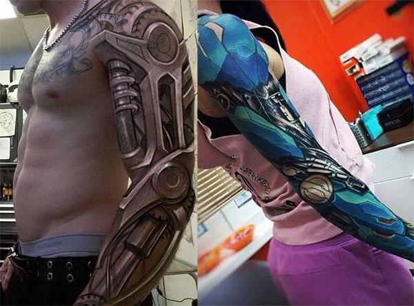 tatuajes biomecánicos