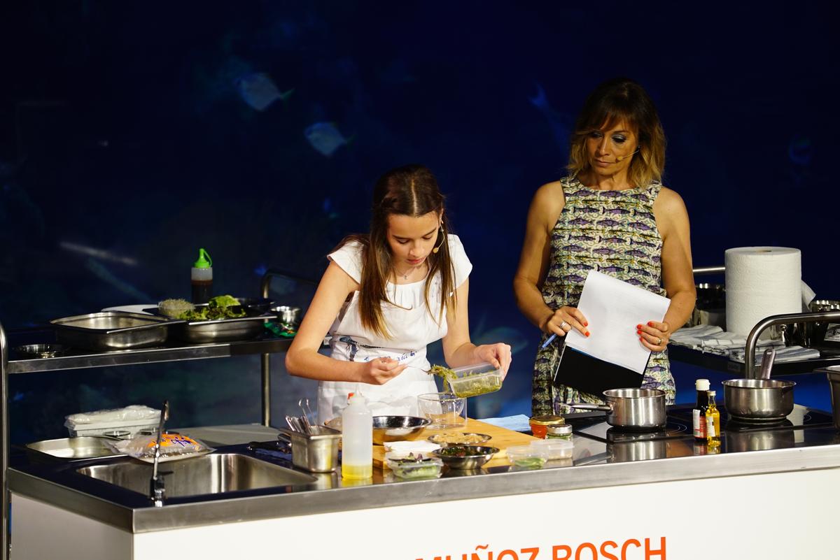 Muñoz Bosch con Master Chef en Oceanográfico