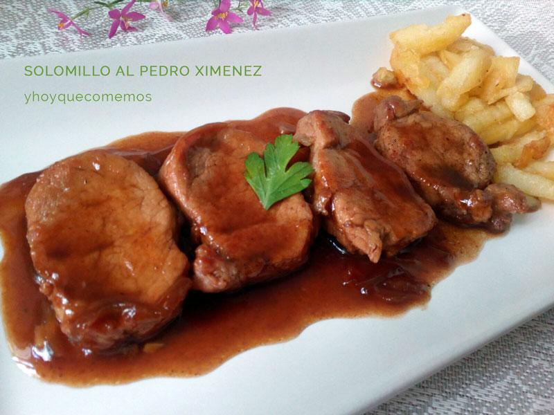 solomillo al pedro ximenez