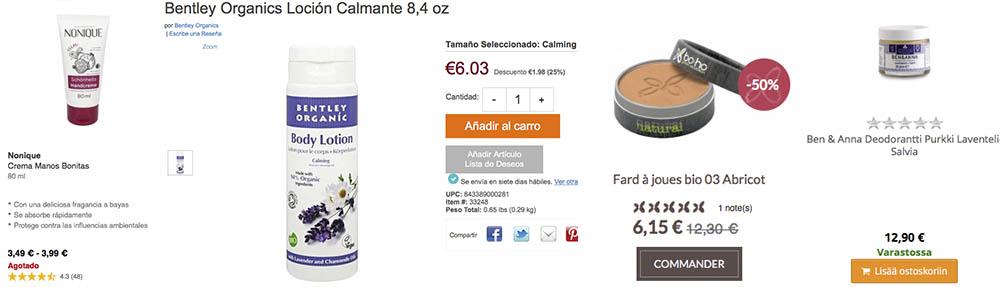 Testigo de precios Essentia Box Mayo 2017