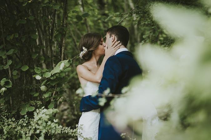 Una postboda en el rio