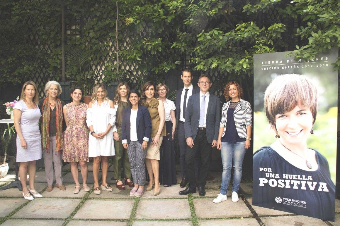 Yves Rocher_Miembros del Jurado Pilar Tena, Sonia Castañeda, Julia Higueras, Xandra Falcó, Ana Sáez y Philippe Duchossois, entre otros