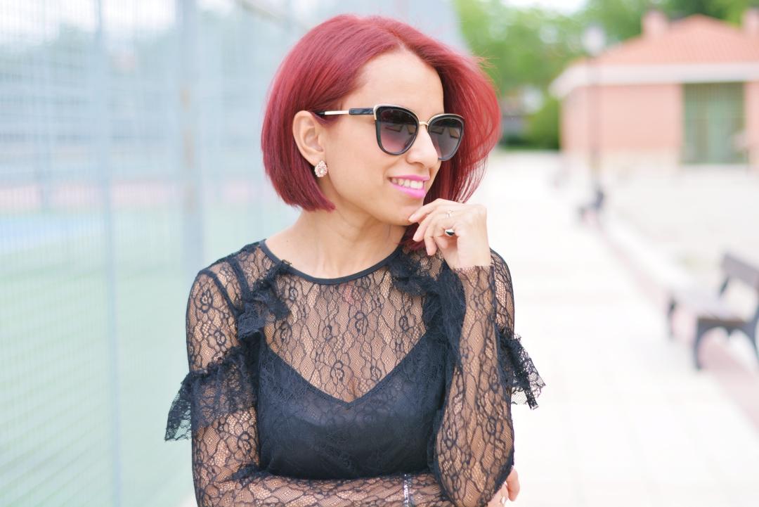 Blusa negra Gabbysweetstyle