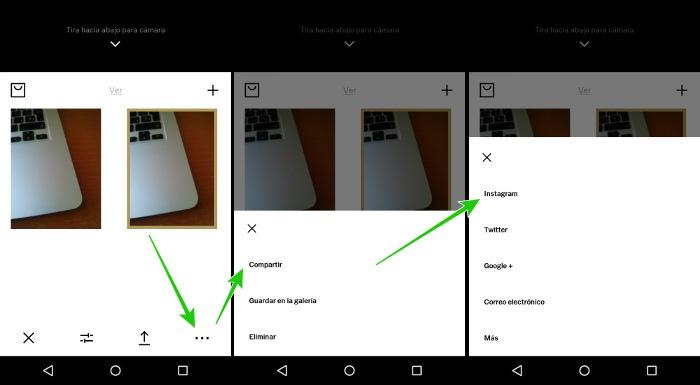 Compartir fotos en Instagram desde VSCO gratis