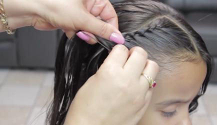 Peinado con Trenza para la Escuela