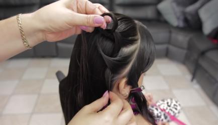 Peinado con Trenza para la Escuela