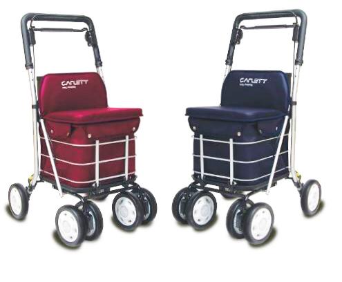 carrito de la compra con asiento lett