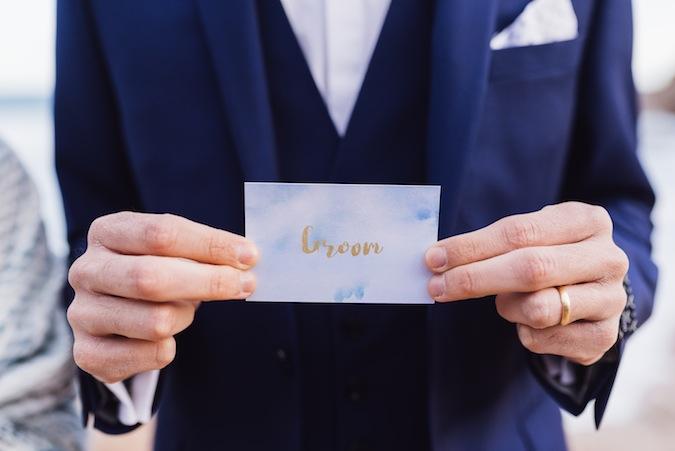 Un elopement en la playa