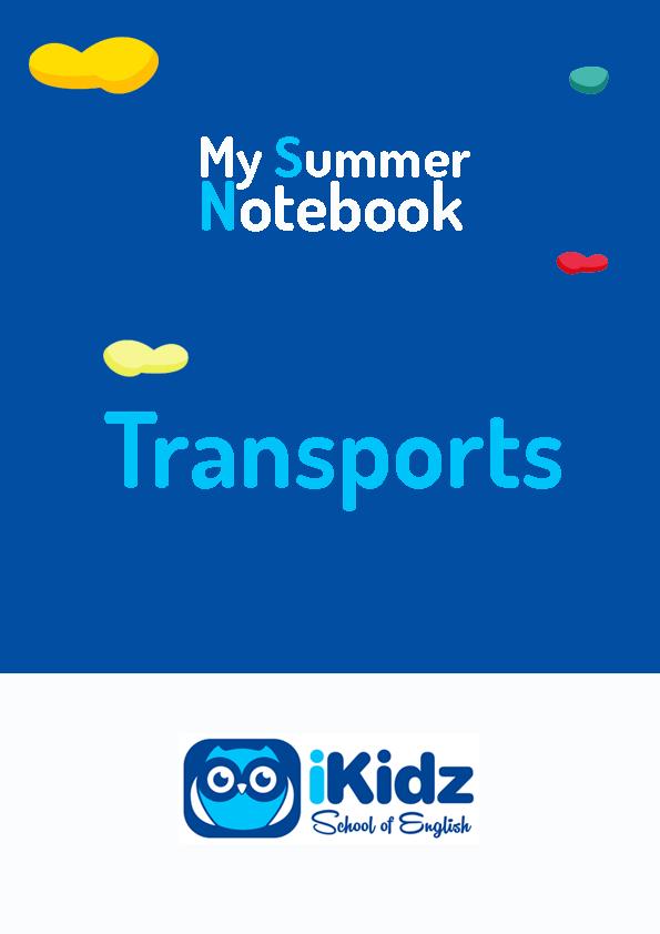 My summer Notebook portada_Transports