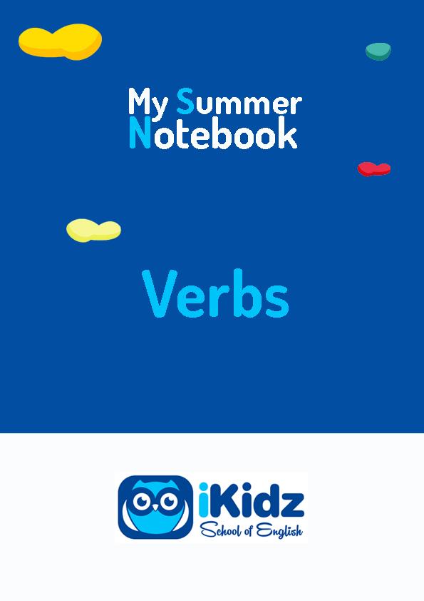My summer Notebook portada_Verbs