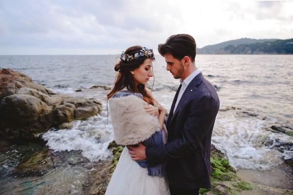 Bodas entre tules winter sea love 009