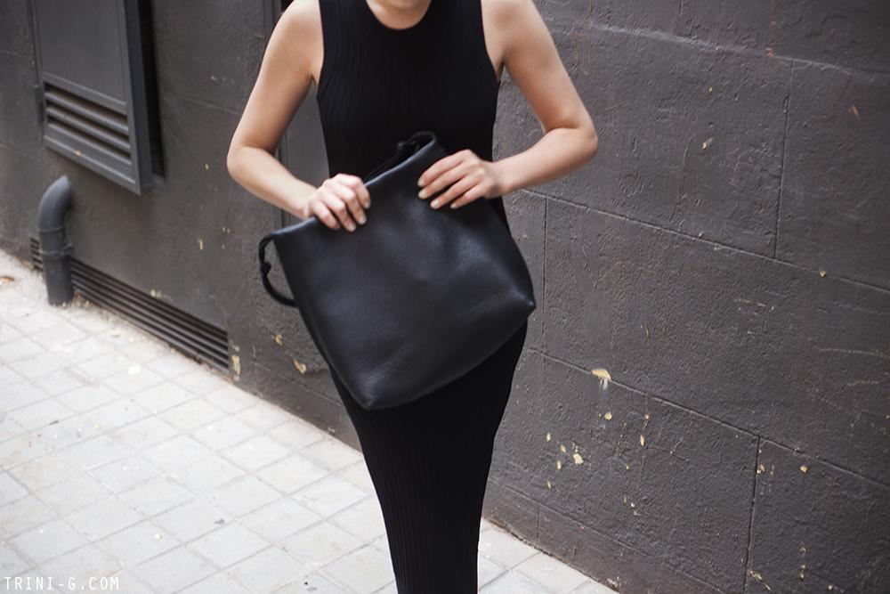 Trini | Acne Studios dress Céline toe ring sandals