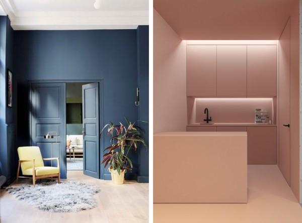 Mimetiza los muebles con la pared