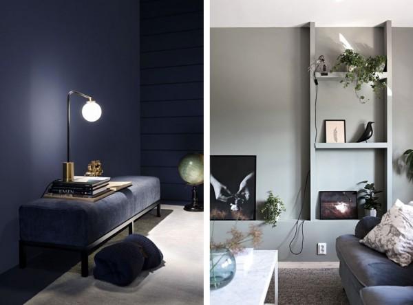 Mimetiza los muebles con la pared