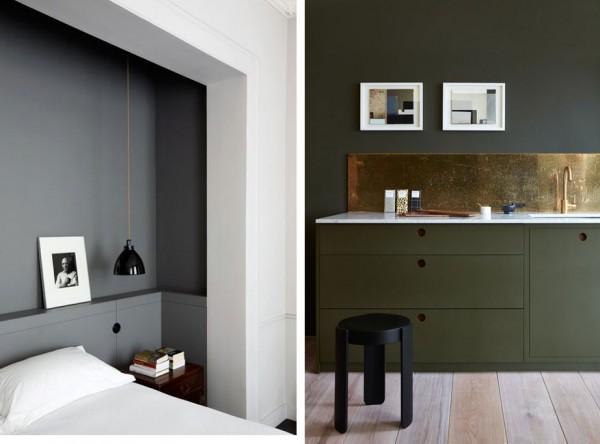 Mimetiza los muebles con la pared