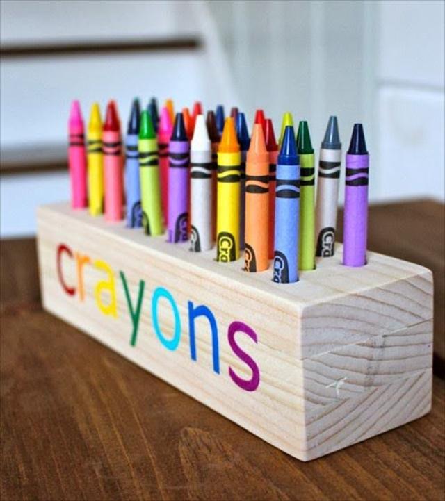 DIY Crayon Holder