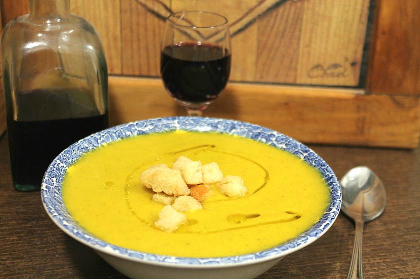 crema de calabacin