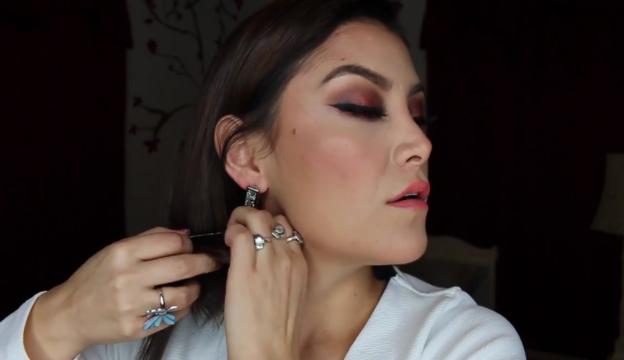 peinado con trenza a un lado