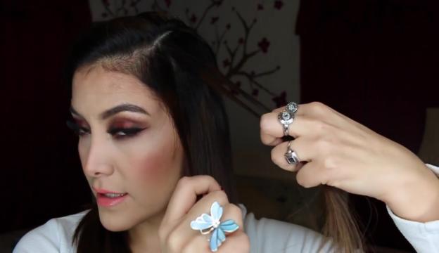 peinado con trenza a un lado