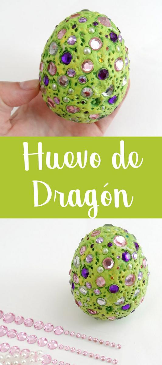 como hacer un huevo de dragon