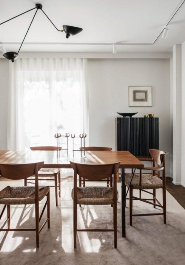 ona de comedor lampara articulada