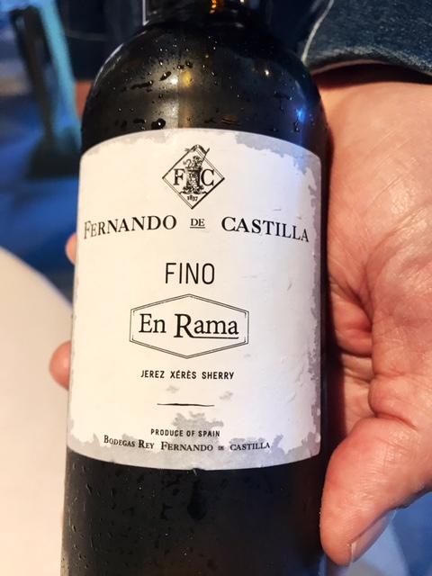 Fino en Rama Fernando de Castilla Jerez
