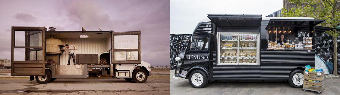 Negocios bonitos sobre ruedas