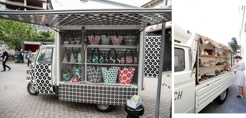 Negocios bonitos sobre ruedas