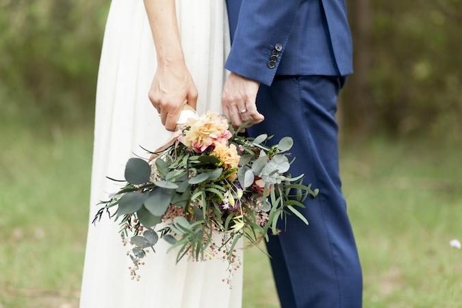 Una boda campestre y sencilla