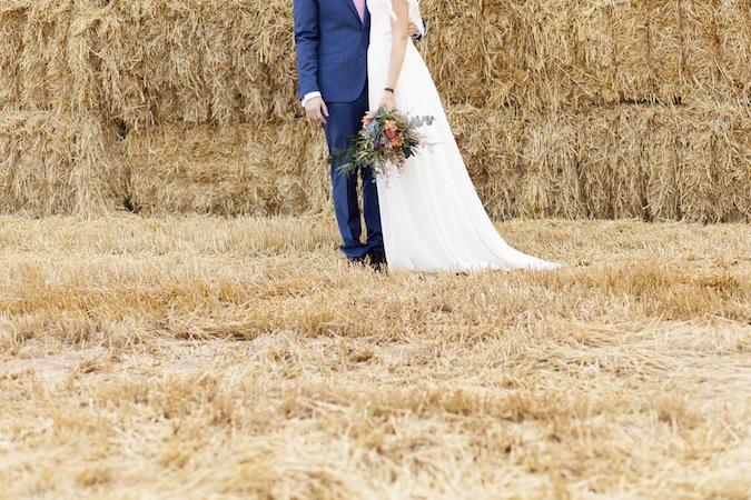 Una boda campestre y sencilla