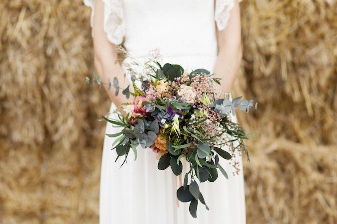 Una boda campestre y sencilla